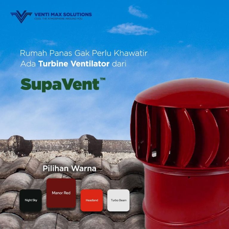 supavent turbin ventilator